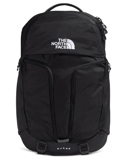 The North Face Black Surge Flexvent Backpack for men