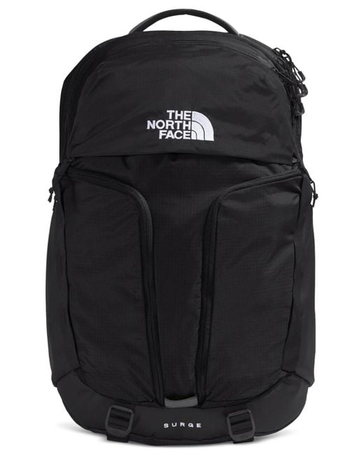 The North Face Black Surge Flexvent Backpack for men