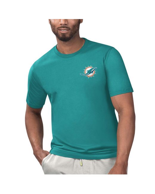 Margaritaville Green Miami Dolphins Licensed To Chill T-shirt for men