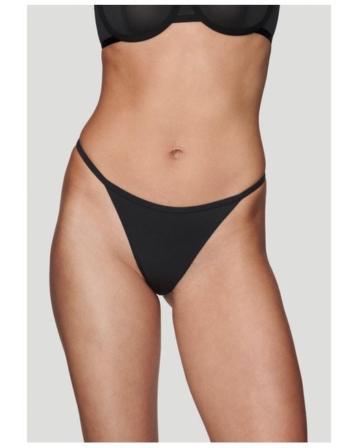 CUUP Black The String Thong