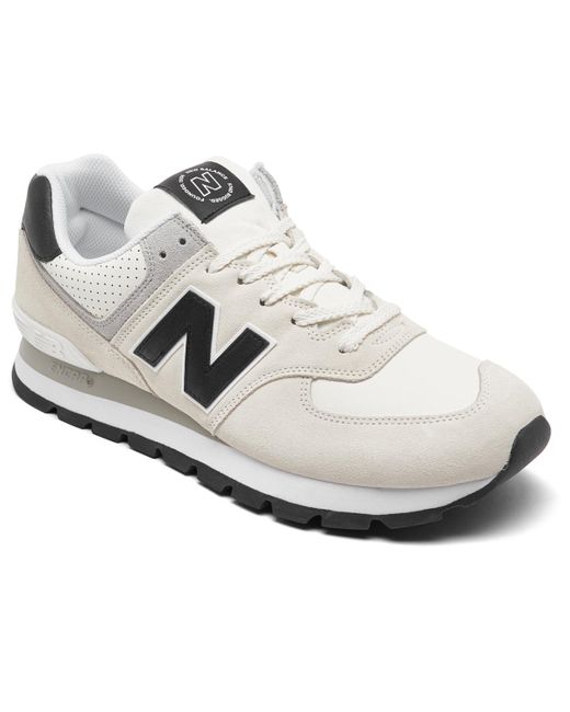 New Balance White 574 rugged Casual Sneakers From Finish Line for men