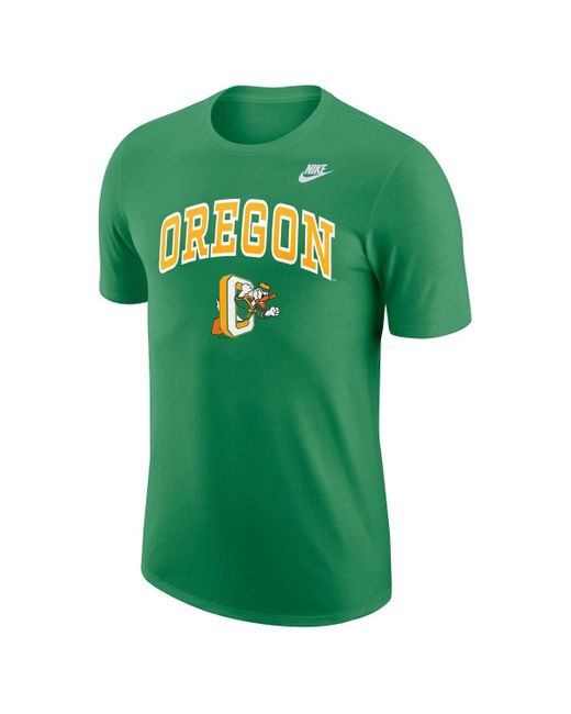 Nike Green Oregon Ducks Alternate Wordmark T-shirt for men