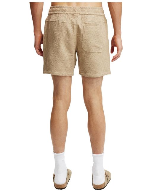 Cotton On Natural Elevated Easy Short for men