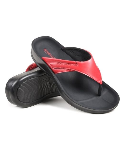 AEROTHOTIC Red Algiz Comfortable Sandal