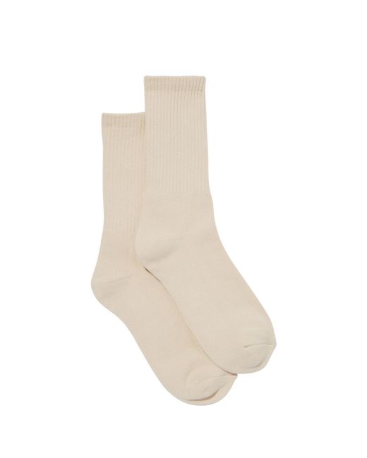 Cotton On White Essential Socks for men