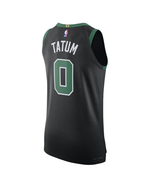 Nike Brand Jayson Tatum Boston Celtics Authentic Player Jersey in Green