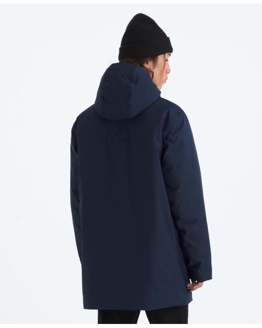 The North Face Blue Range Down Parka Jacket for men
