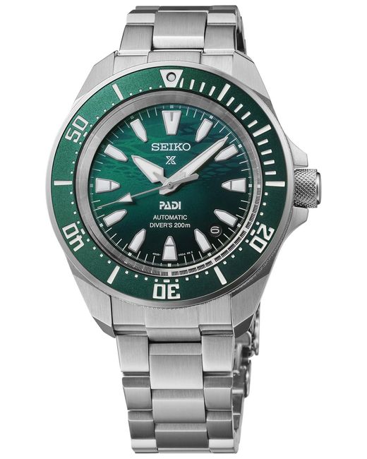Seiko Gray Prospex Diver Automatic Dial Watch for men
