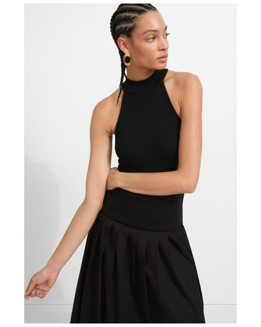 MARCELLA Black Doris Bodysuit