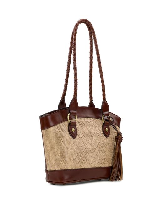 Patricia Nash Zorita Frame Bag in Brown Lyst