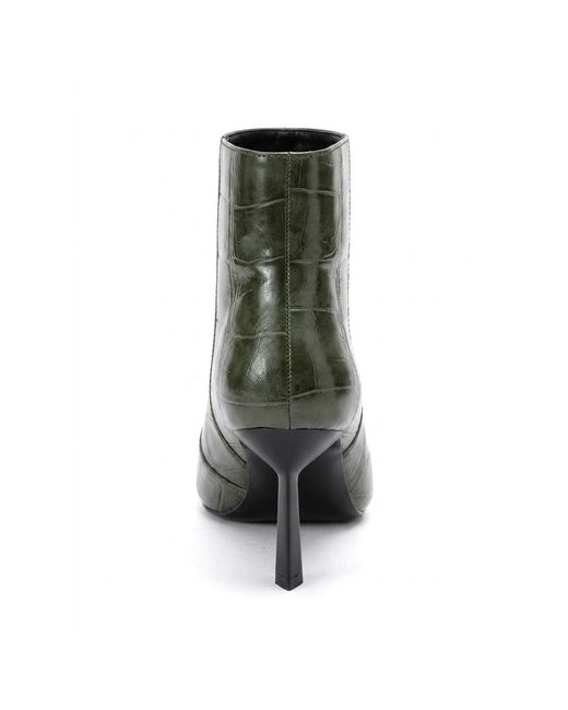 Prologue Shoes Green Rassel Pointed Toe Boot