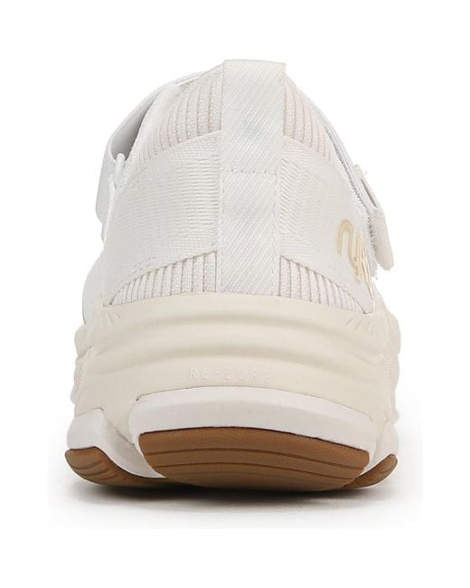 Ryka White Devotion Max Mary Jane Walking Sneakers