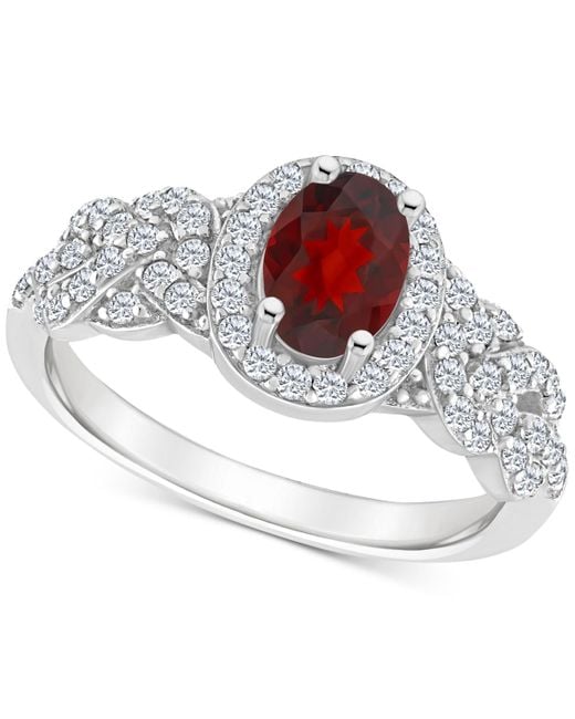 Macy's Metallic Rhodolite T Blue Topaz (1 Ct. T.w.