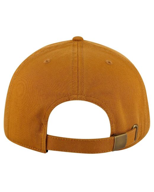 American Needle Brown Chicago Blackhawks Hepcat Washed Twill Adjustable Hat for men