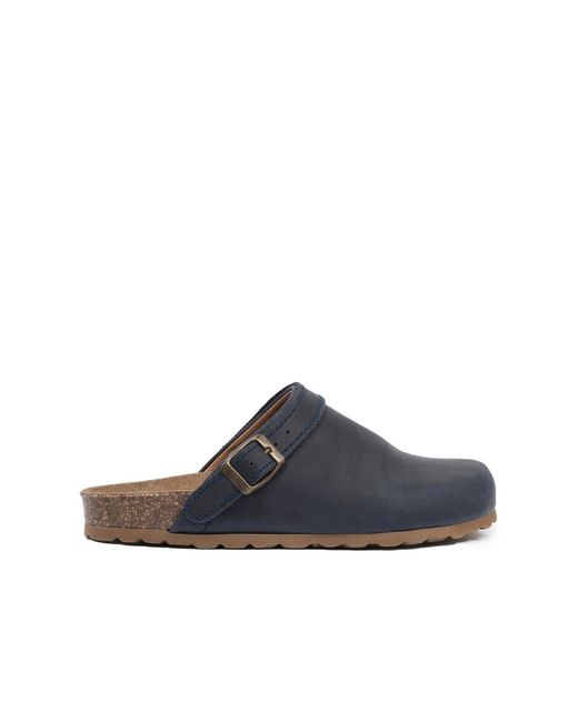 Celtic & Co. Blue Strap Detail Clog