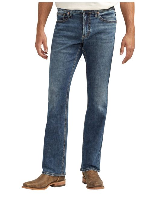 Silver Jeans Co. Blue Jace Slim Fit Bootcut Jeans for men