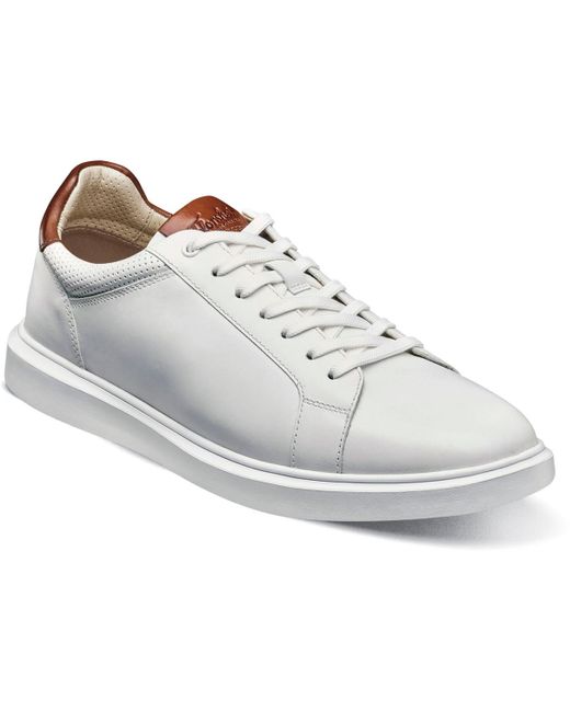 Florsheim White Social Lace To Toe Sneaker for men