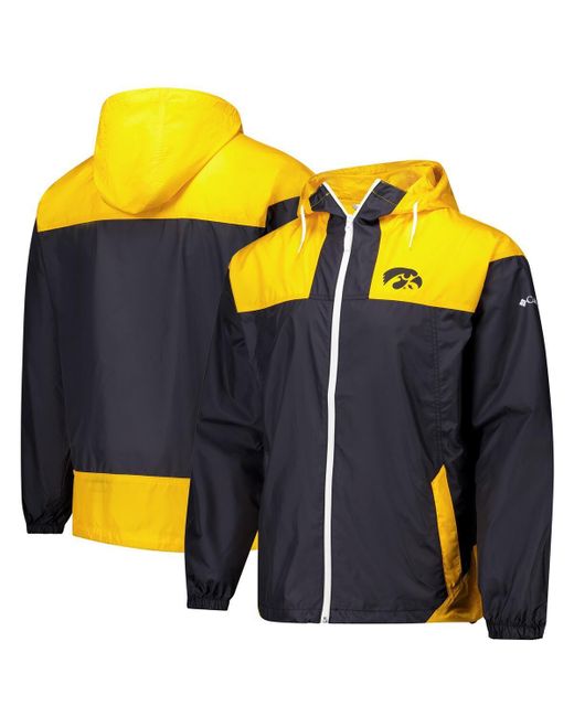 Columbia Blue Iowa Hawkeyes Flash Challenger Ii Omni-shade Full-zip Windbreaker Jacket for men