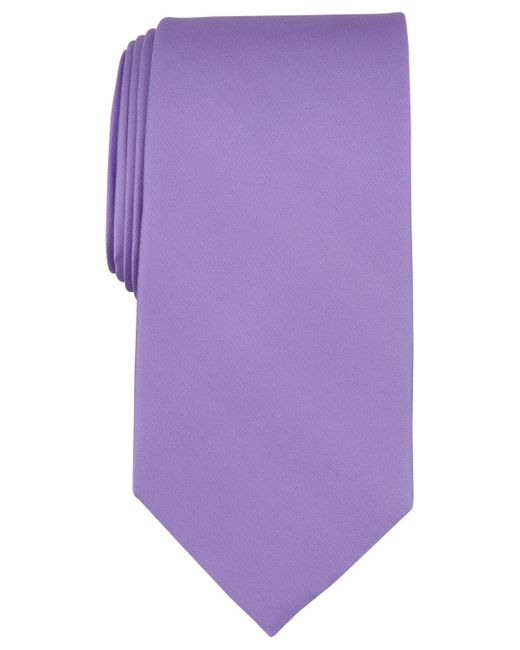 Michael Kors Purple Sapphire Solid Tie for men