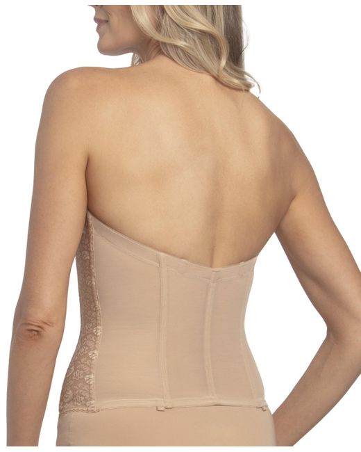 Dominique Natural Francesca Lace Front Closure Strapless Bra