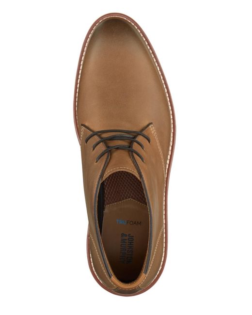 Johnston & Murphy Brown Upton Chukka Boots for men