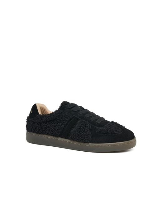 J/Slides Black Heidi Shearling Sneaker