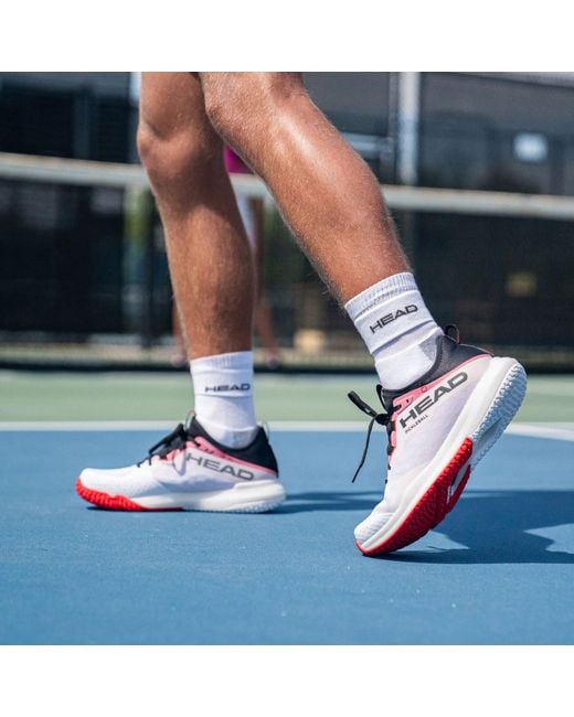 Head White Motion Pro Pickleball Shoes for men