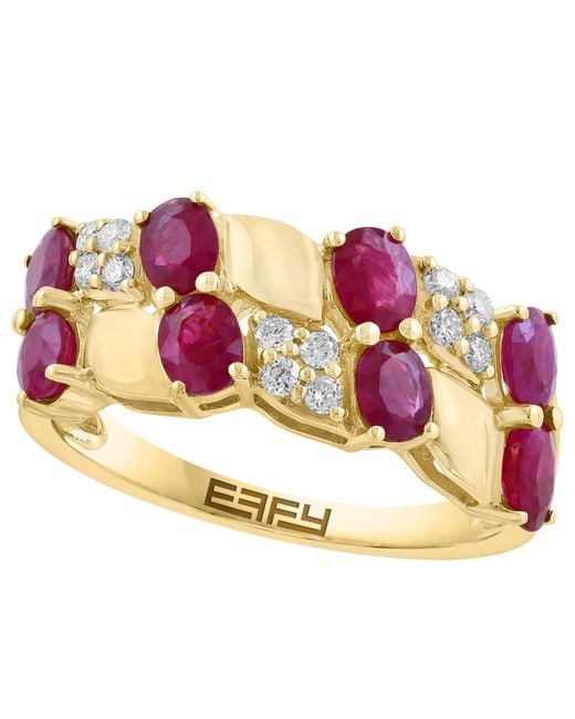 Effy Pink Ruby (1-5/8 Ct. T.w.