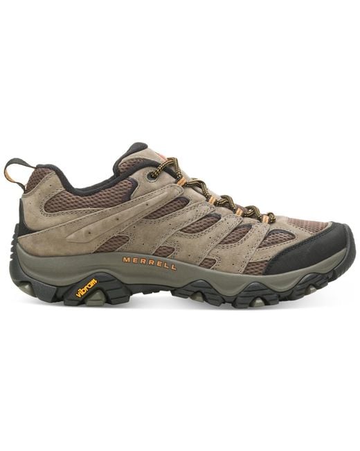 Merrell Brown Moab 3 Performance Vented Hiking Shoe for men