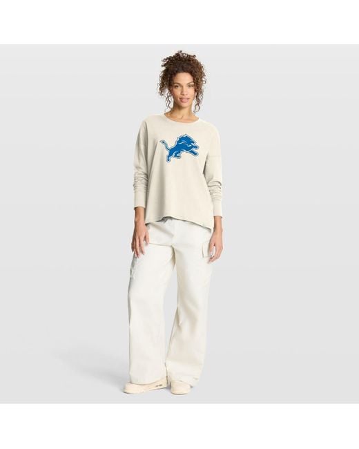 Fanatics White Detroit Lions Dove Legacy Long Sleeve T-shirt