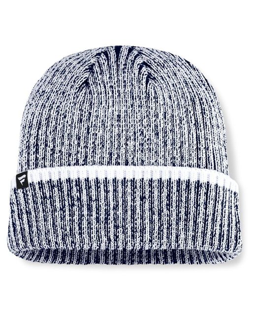 Fanatics Blue Navy/white Uconn Huskies Haze Cuffed Knit Hat for men