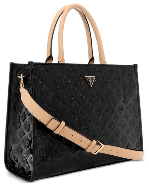 Guess NOELLE GIRLFRIEND SATCHEL - Borsa a mano - light blue/celeste