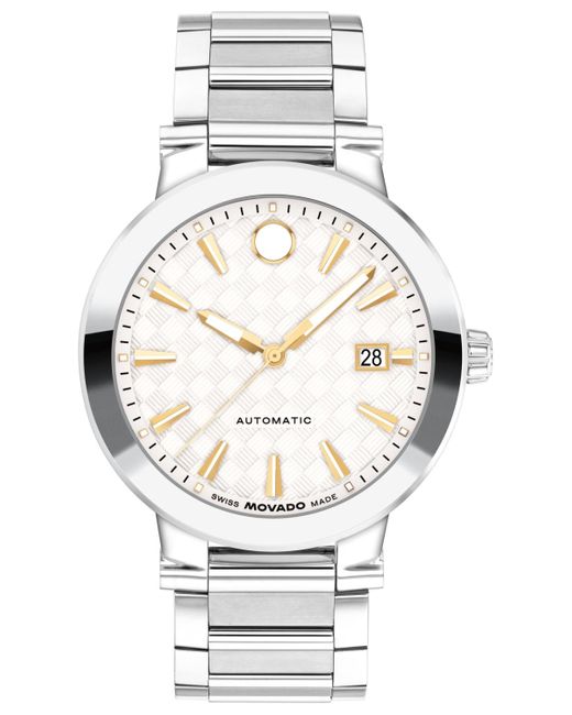 Movado Gray Vizio Swiss Automatic Stainless Steel Watch for men