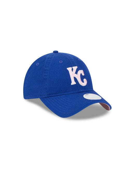 KTZ Blue Kansas City S 2024 Mother's Day 9twenty Adjustable Hat