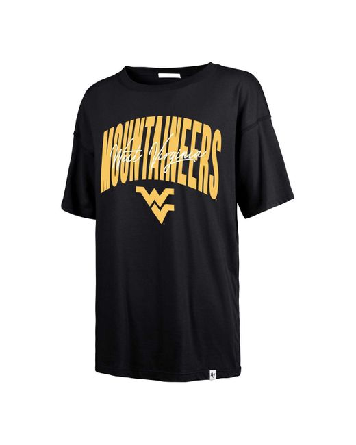 '47 Black West Virginia Mountaineers Muse Sadie T-shirt