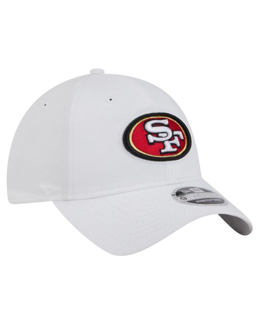 KTZ White San Francisco 49ers Active Ripstop 9twenty Stretch-snap Hat for men