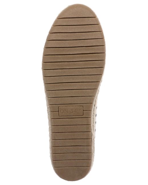 On 34th White Jaylaa Espadrille Flats