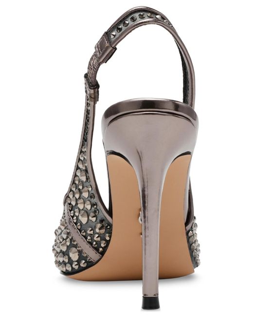 Steve Madden Metallic Reyes Slingback Stiletto Pumps