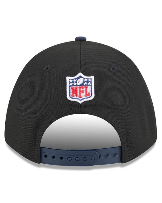 KTZ Blue Black/navy Dallas Cowboys 2025 Nfl Draft 39thirty Flex Hat for men