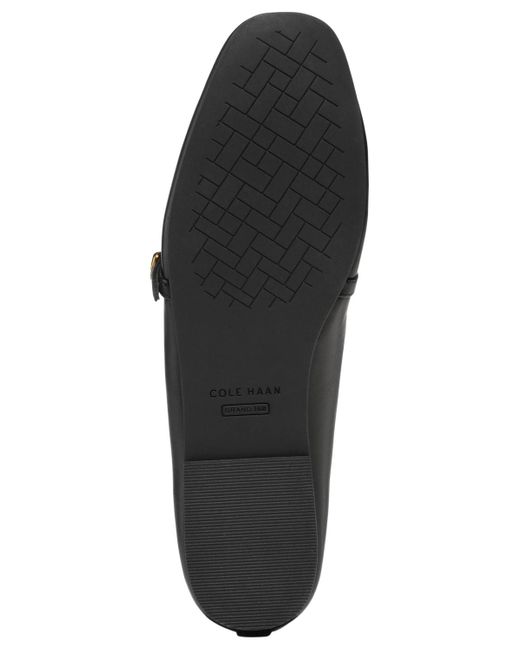 Cole Haan Black Yelena Mary Jane Ballet Flats