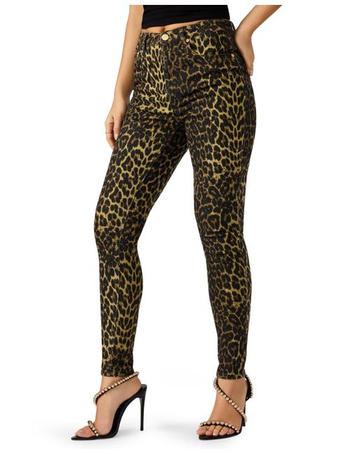 Steve Madden Green Lona Pull On Jeans