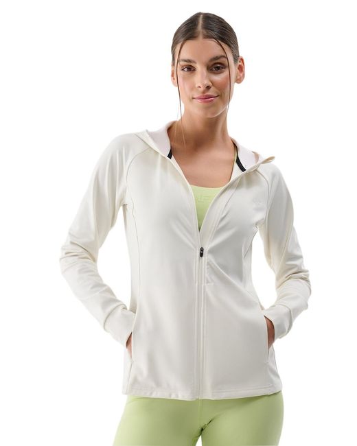 4F White Regular Quick-dry Training Sweatshirt