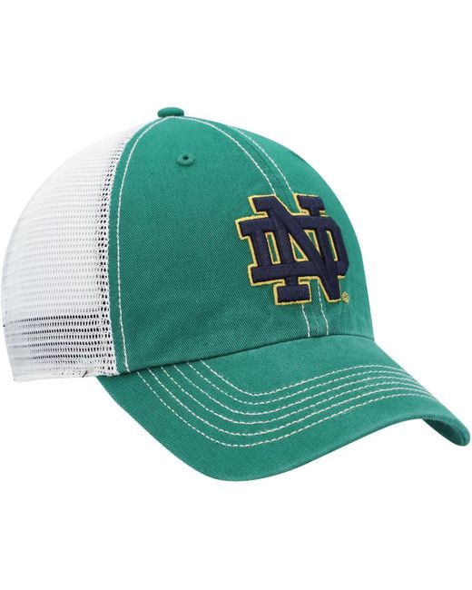 '47 Green 47 Notre Dame Fighting Irish Trawler Trucker Snapback Hat for men