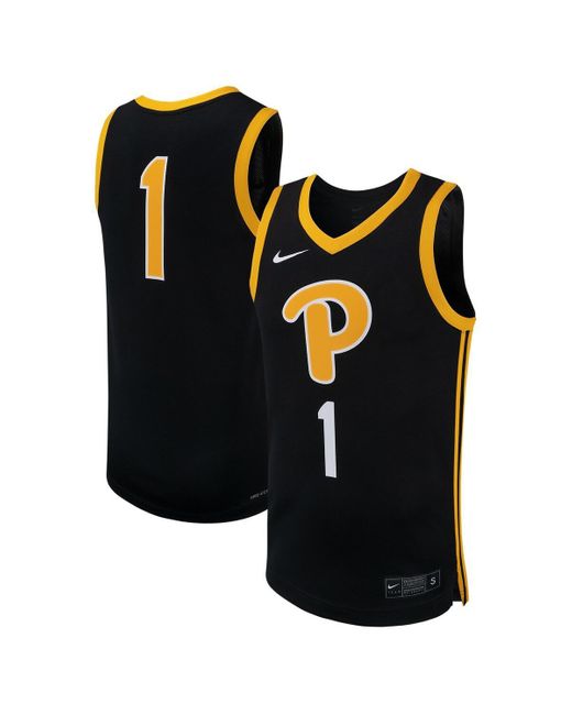 Nike Black Pitt Panthers Replica Basketball Jersey for men
