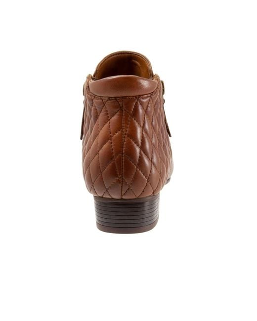 Trotters Brown Major Bootie