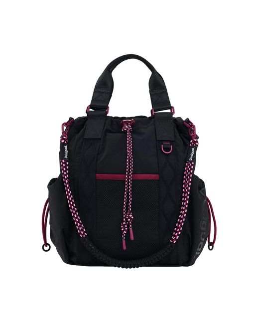 Desigual Black Medium Backpack