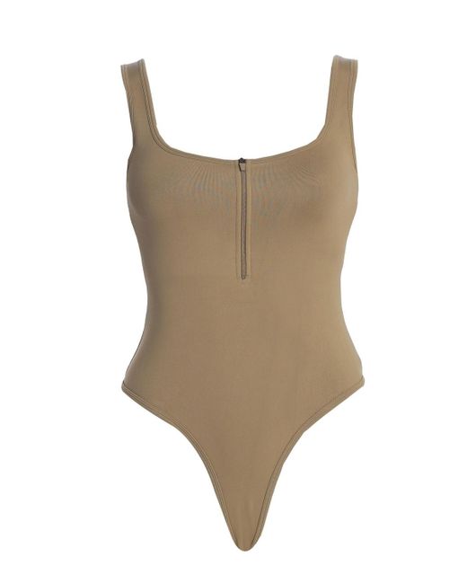 JLUXLABEL Natural Grounded Bodysuit