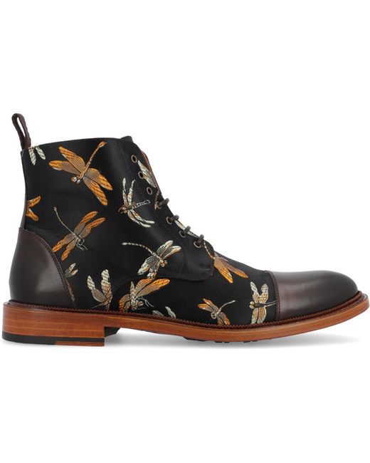 Taft Black Jack Lace-up Cap-toe Boot for men
