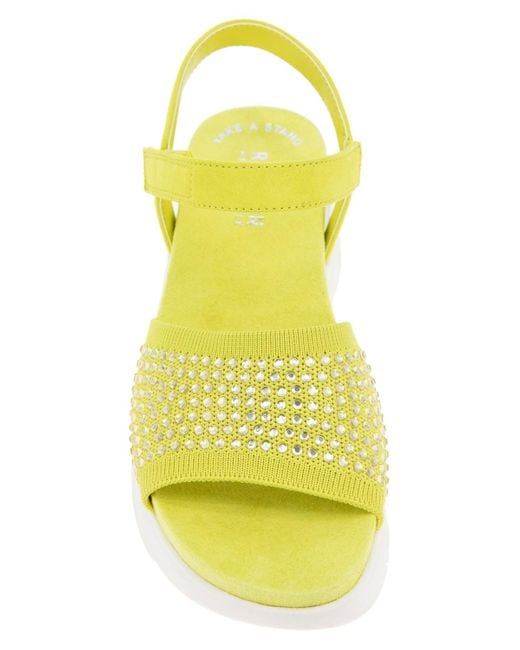 Kenneth Cole Yellow Hera Sandals