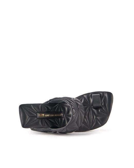 United Nude Gray Loop Toe Hi Puffy